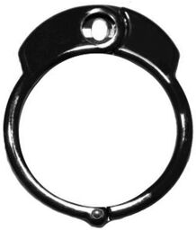 Anneau de chasteté XXXL - Noir