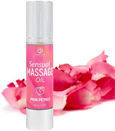 Huile de massage parfumée aux pétales de rose 50 ml