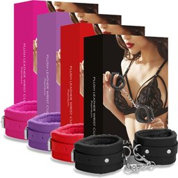 Menottes de Poignets Plush Leather