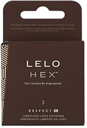 Préservatifs Hex Respect XL Boîte de 3 Transparent