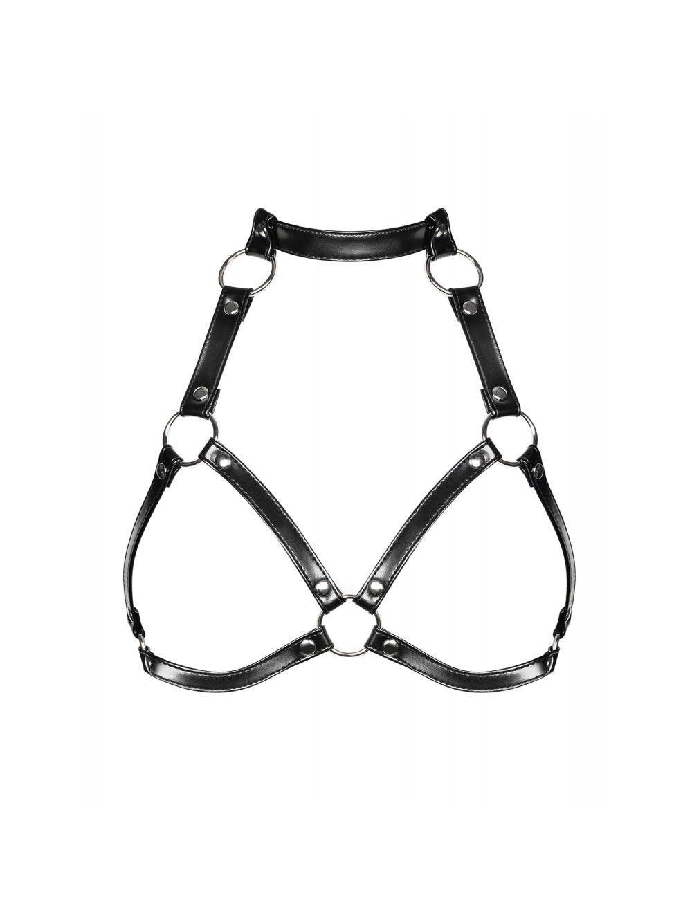 Soutien-Gorge Ouvert Harnais A740 Noir