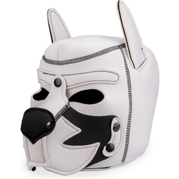 Cagoule de chien en néoprène avec moustache Puppy Play Kinky