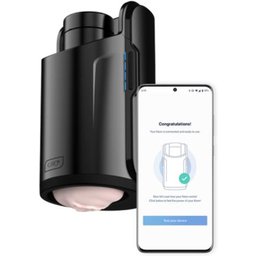 – Keon Ensemble Masturbateur WiFi – Avec Feel Stroker – Noir