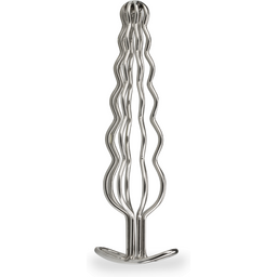 Plug anal long à barreaux en métal Curl