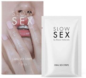 Feuilles de Menthe Stimulantes Oral Sex Strips Slow Sex