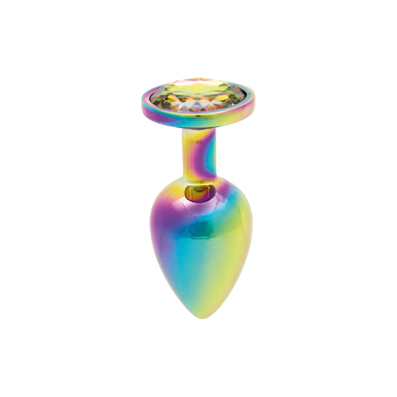 Plug bijou arc-en-ciel L