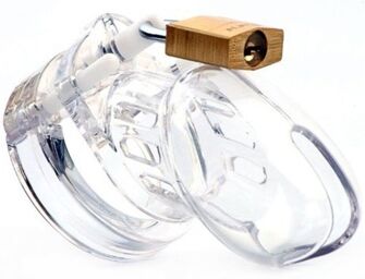 Cage de chasteté MINI LOCKY 6 x 3.2 cm Transparente