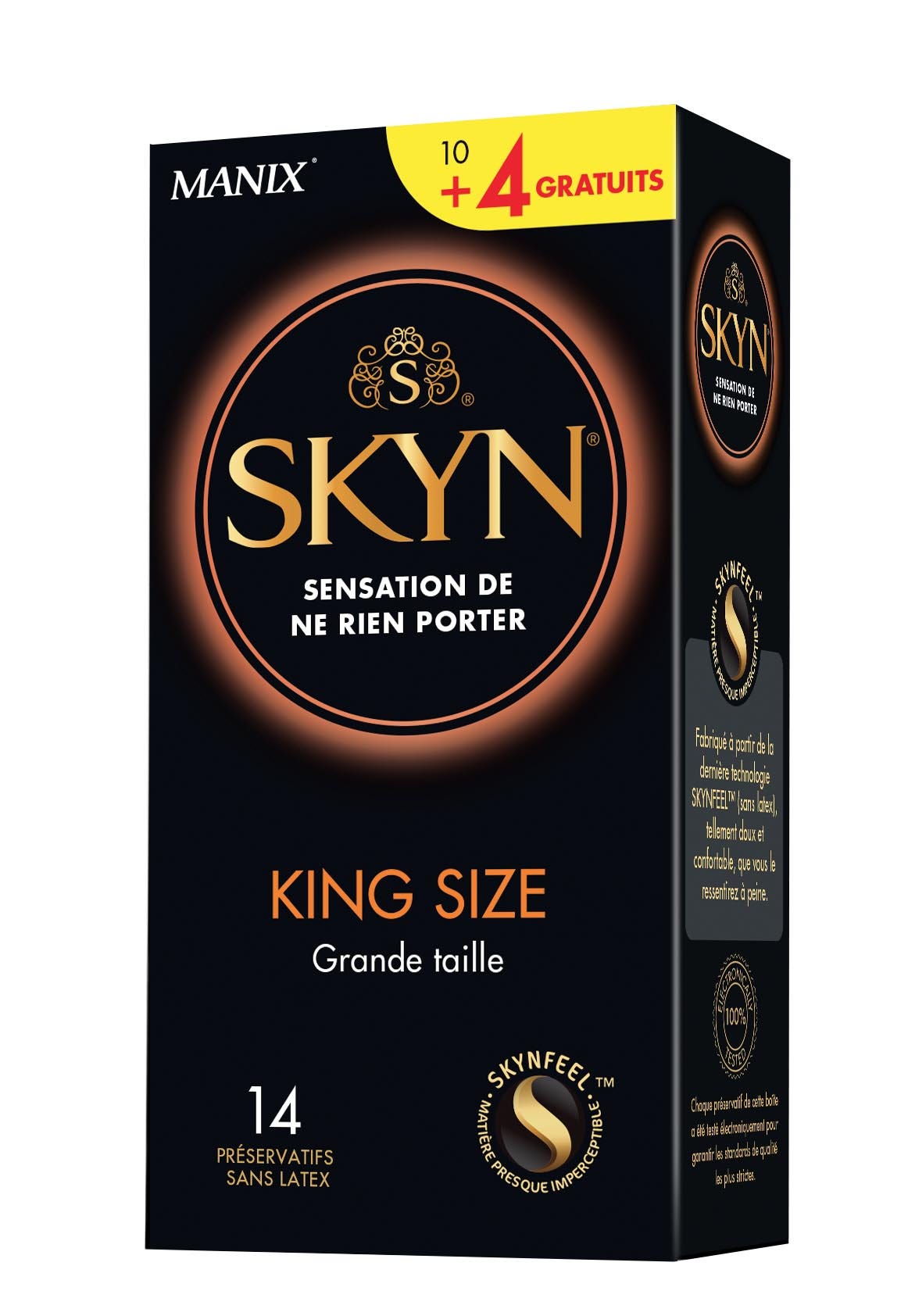 Préservatifs Skyn King Size 10+4