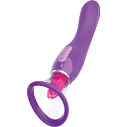 - Pompe à clitoris avec stimulateur point G - Violet