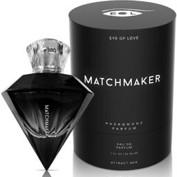 Eye Of Love Matchmaker Black Diamond Homme - Parfum aux Phéromones - Attract Her - 30 ml
