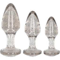 Set de Plugs Anaux Pailletés