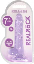 Gode Jelly Réaliste 17cm Violet