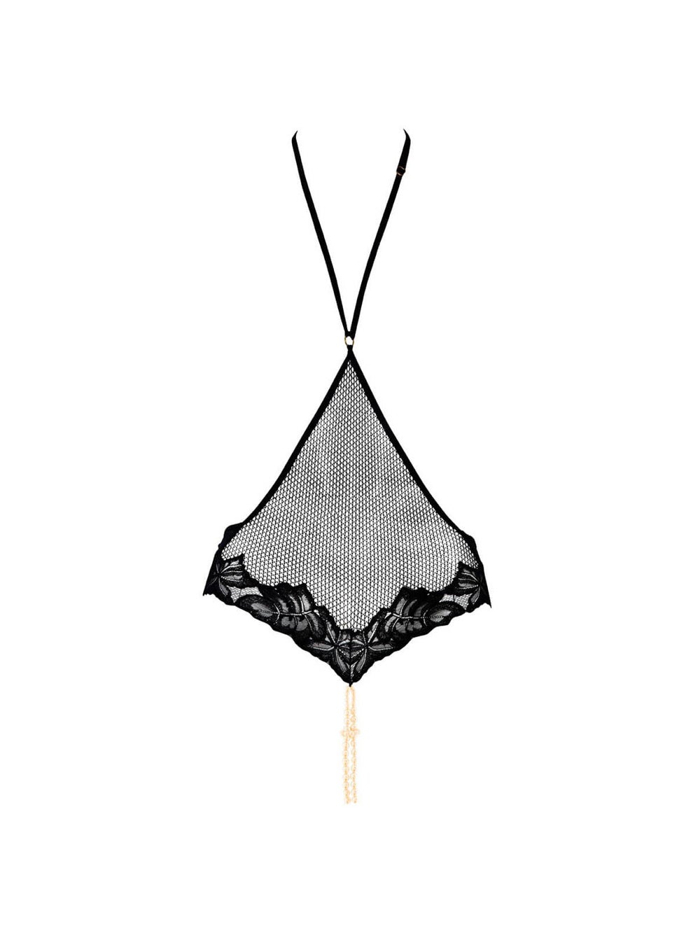 Body Harnais Seins Nus à Perles London