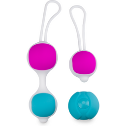 Boules de geisha silicone 2-en-1