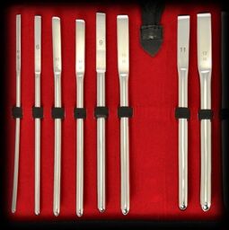 Kit de 8 tiges pour urètre 5 à 12mm