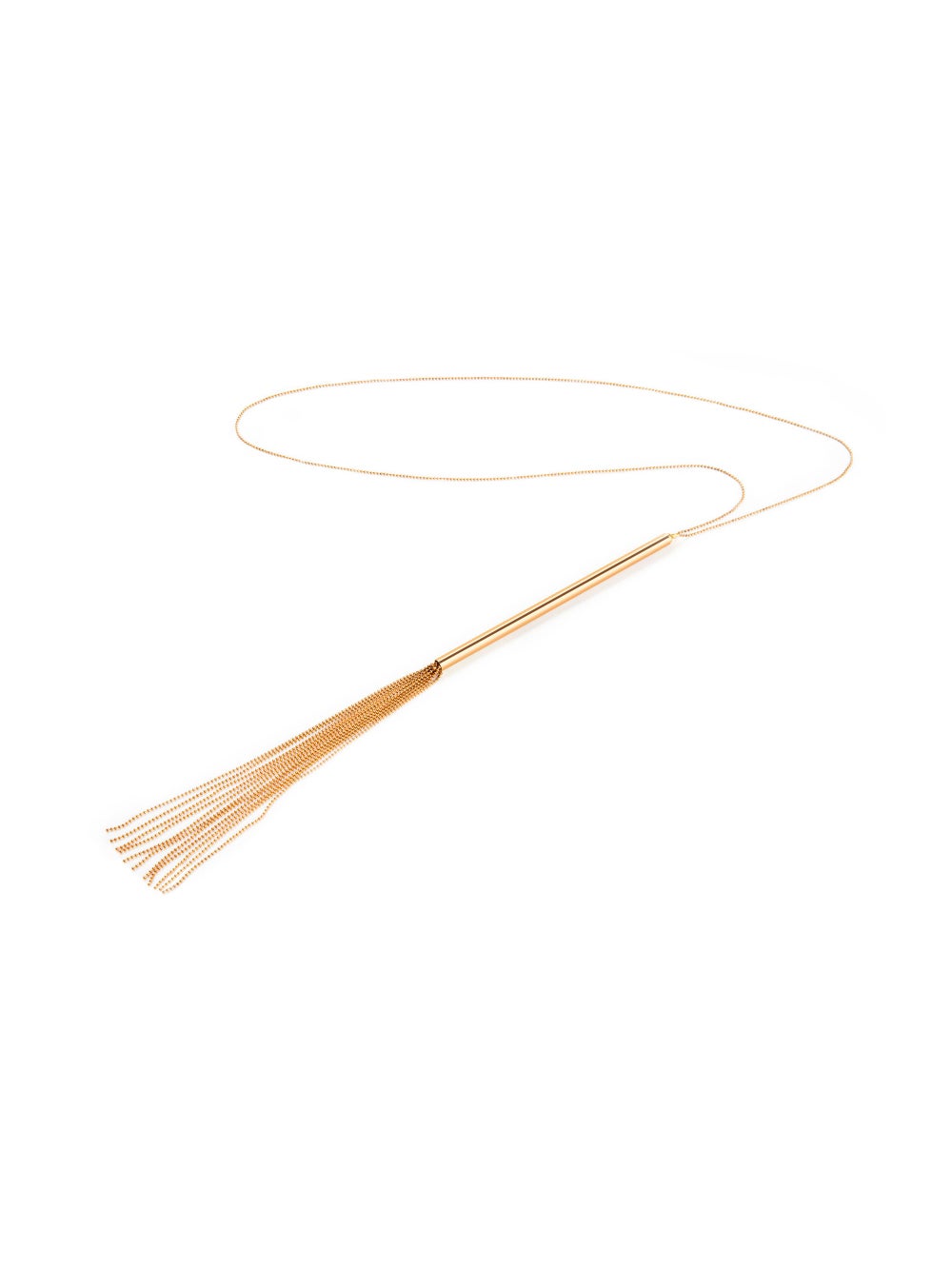 Collier Fouet en Chaînettes Métalliques Magnifique