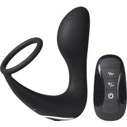 Stimulateur de Prostate Vibrant avec Anneau Pénien