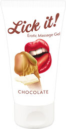 Gel de massage érotique chocolat 50 ml