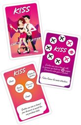 Jeu de Cartes à Gratter Kiss Rose