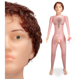 Poupée gonflable homme pénis et anus Jacob