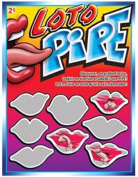 Carte à Gratter Loto Pipe Violet