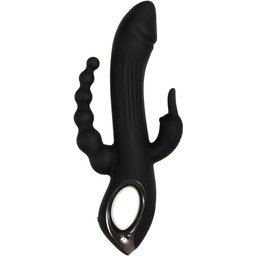 Evolved - Vibromasseur Trifecta Rabbit - Noir