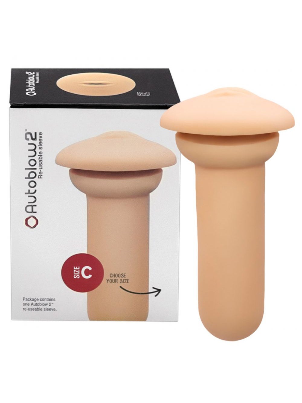 Gaine Bouche pour Masturbateur Autoblow 2