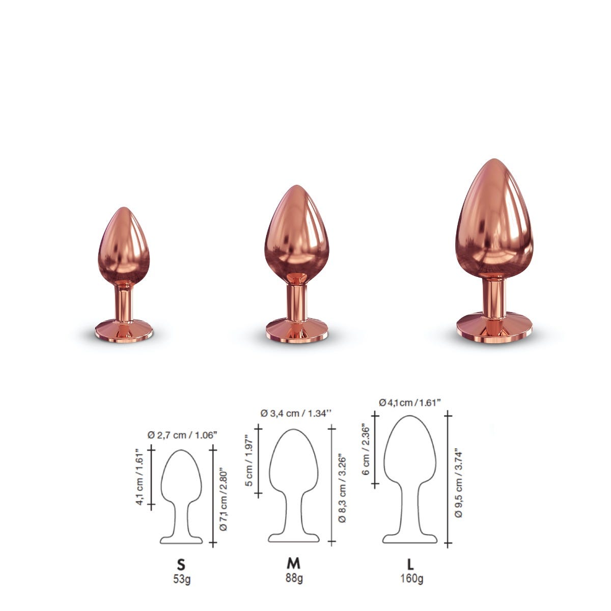 Plug Anal Diamond Plug