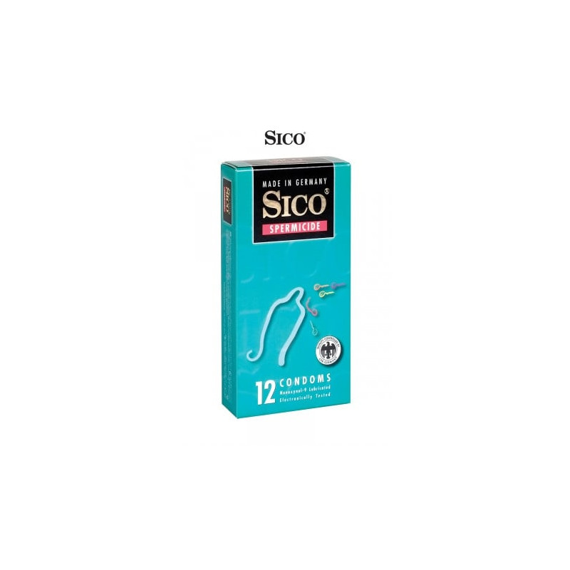 12 préservatifs SPERMICIDE