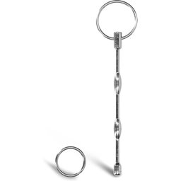 Tige à Urètre 2 Olives Anneau Métallique 157 mm