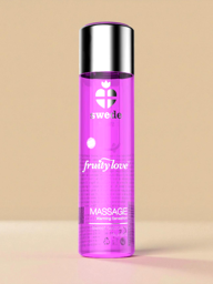 Lotion de Massage Saveur Framboise Rhubarbe - 120 ml