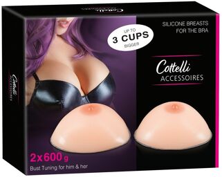 Faux seins - la paire 2X600g