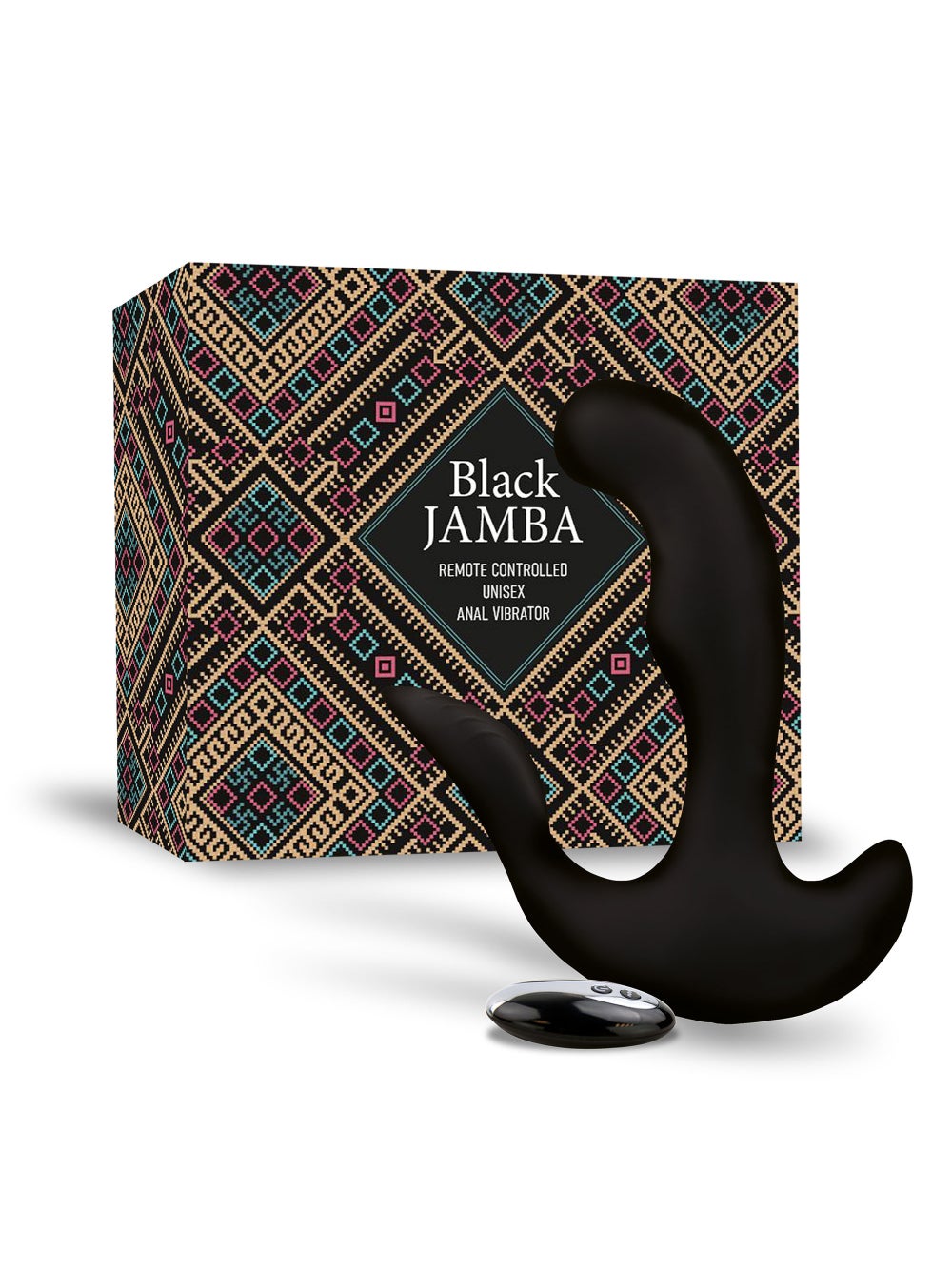 Plug anal vibrant télécommandé Black Jamba