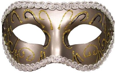 Masque Vénitien Masquerade Doré