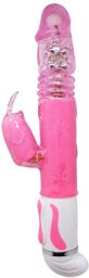 Vibromasseur rabbit avec billes rotatives Va et Vient