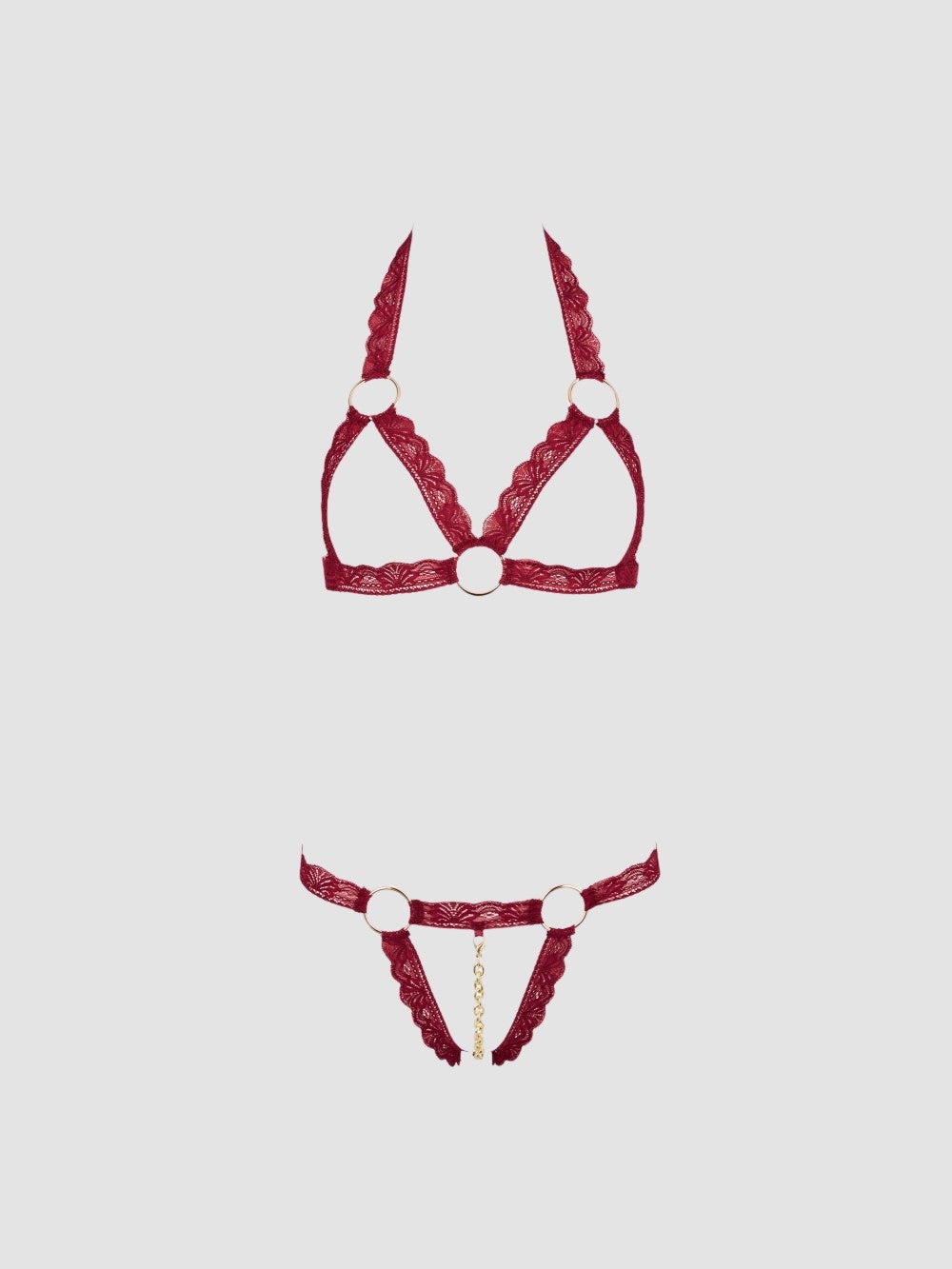 Ensemble 2 Pièces Ouvert Bordeaux