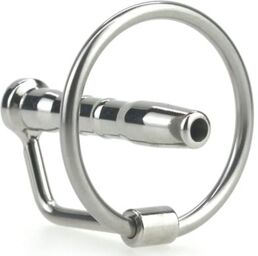 Plug d'urètre percé Cum Eject 4cm - Diamètre 7mm