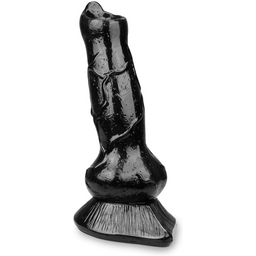Gode godemichet PVC animal Loup gode vaginal ou anal homme ou femme - Noir