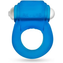- Glowdick Cockring With Led Blue Ice