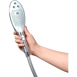 Wave - Pommeau de douche pour stimulation clitoridienne - Chrome