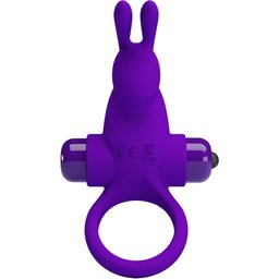 - Anneau pénien rabbit vibrant - Violet