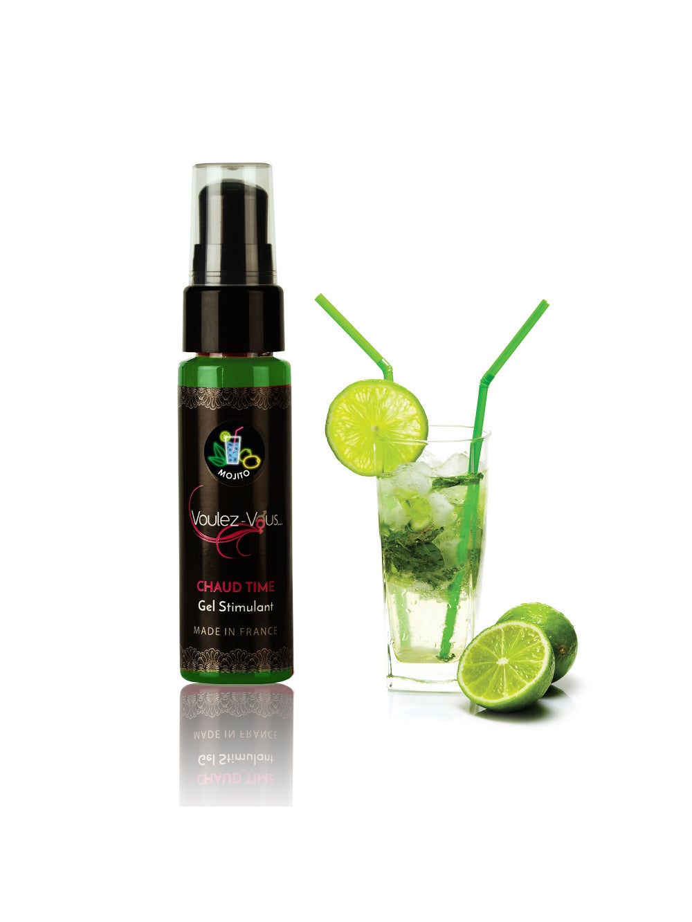 Gel stimulant chauffant Chaud Time mojito 35 ml
