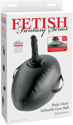 Body Dock Love Ball Gonflable avec Dildo Inclus