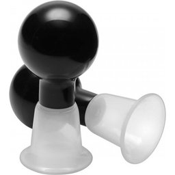 XR Brands - Stimulateurs de tétons - Transparent