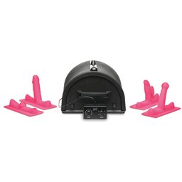 LOVE BOTZ - 50X Saddle Pro Machine Sexuelle avec 4 Accessoires - Noir