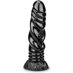Gode godemichet ventouse dragon 20,5cm gode vaginal ou anal homme ou femme - Noir