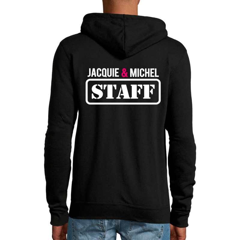 Veste à capuche Jacquie et Michel Staff