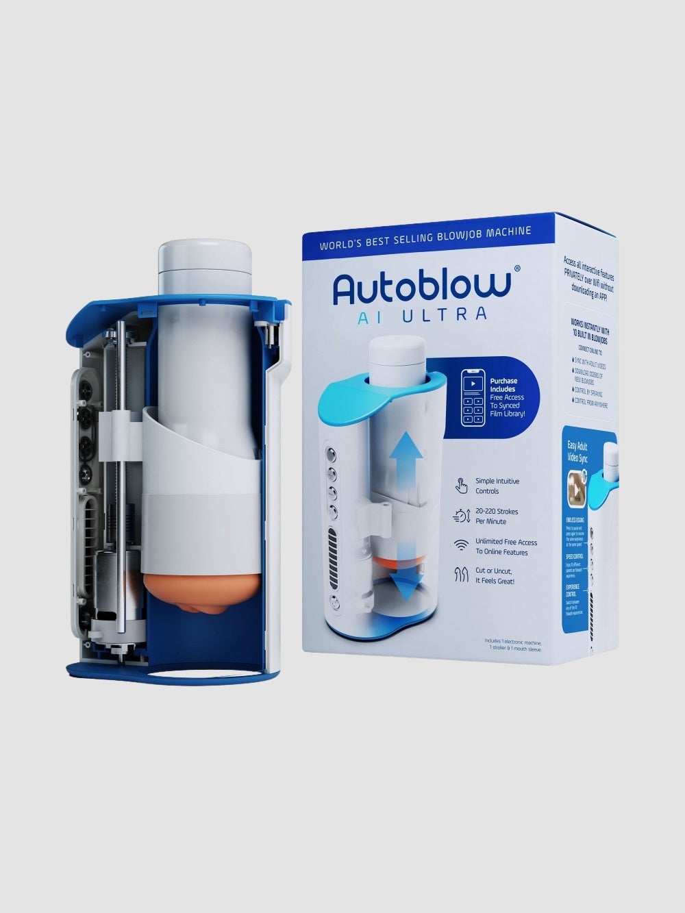 Masturbateur automatique connecté Autoblow AI Ultra