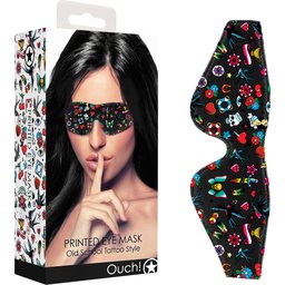 Masque Occultant Tattoo Style