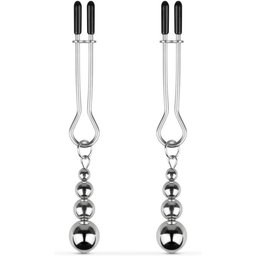 - Pinces pour Mamelons et Clitoris - Argent
